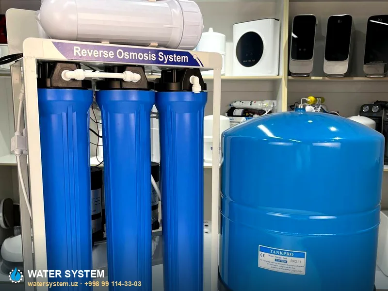 Kafe va ofislar - 400 GPD osmos, bak bilan